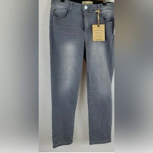 Ab Technology Gray Jeans NWT - SZ 14P
